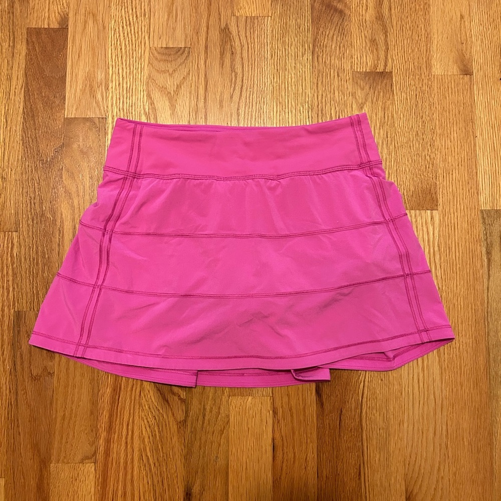 lululemon Pace Rival Mid-Rise Skirt Size 4 in Sonic Pink